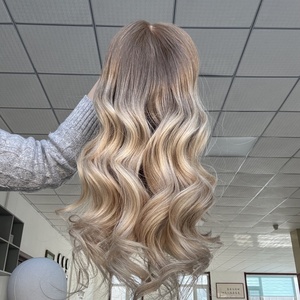 <span class=keywords><strong>Kayla</strong></span> balayage วิกผมด้านหน้ามีความหนาแน่นต่ำมีฝาปิดผ้าไหมฐานวิกผมคนยุโรปแท้หรูหราขายส่งวิกทางการแพทย์ - Product Image 3