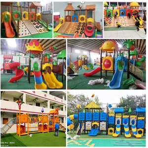 Công viên giải trí lớn trẻ em trượt thiết bị chơi sân chơi ngoài trời thương mại lớn - Product Image 6