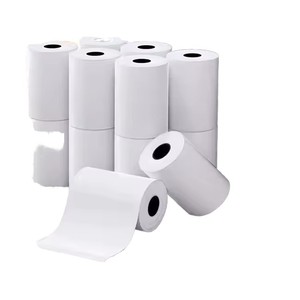 Blank Matte Glossy <b>Waterproof</b> Synthetic Paper Inkjet Label Roll For Sticker Custom Adhesive Vinyl Circle Round Printing - Product Image 6