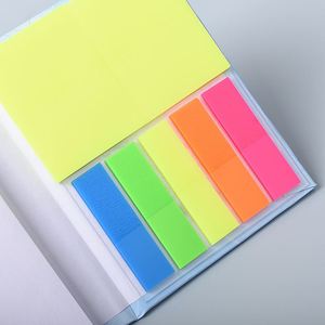 Bloc de Notas Adhesivas Mini de Alta Gama para Promoción Empresarial, con Logotipo Personalizado, Tapa Dura, Pestañas de Índice de Color Personalizado, Individuales - Product Image 5