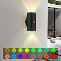 Veilleuse à détecteur de mouvement à LED Lampe murale magnétique sans fil rechargeable pour escaliers Chambre à coucher Couloir Cour