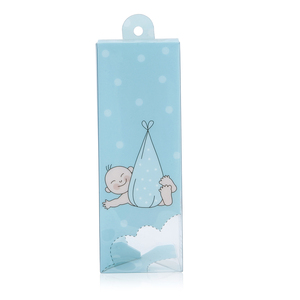 Recyclable Clear Transparent Plastic Box for Baby Bottle Digital Cleaning Storage Packaging with Custom Printed Handle Hole - Product Image 2