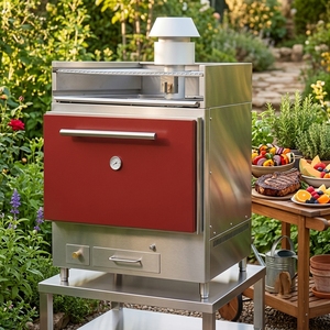 Barbecue <span class=keywords><strong>au</strong></span> charbon <span class=keywords><strong>de</strong></span> <span class=keywords><strong>bois</strong></span> intelligent Josper Style, flexible, pour table, avec rôtissoire à <span class=keywords><strong>poulet</strong></span>, combo intelligent pour pizza, agneau et steak - Product Image 1