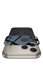 Coque de téléphone magnétique ultra-fine Ckk pour iPhone 17 Pro Max, antichoc et support rotatif, compatible charge sans fil, protection de l'objectif de l'appareil photo, en PC - Product Image 5