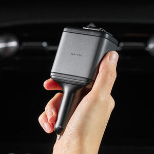 ReelKit Cargador de Coche USB C Retráctil 4 en 1, Adaptador de Vehículo de Carga Rápida, Cargador de Encendedor de Cigarrillos para Auto con Múltiples Puertos - Product Image 4
