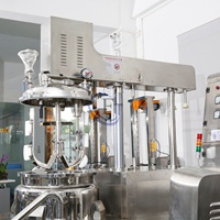 Machine de fabrication de dentifrice à haute vitesse de cisaillement, mélangeur émulsifiant sous vide pour dentifrice, machine émulsifiante homogénéisante sous vide pour dentifrice