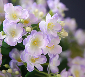 Vendita diretta in fabbrica Fau-x <span class=keywords><strong>fiori</strong></span> da sposa <span class=keywords><strong>lilla</strong></span> lavanda fiore di gelsomino per centrotavola di seta fiore <span class=keywords><strong>viola</strong></span> chiaro - Product Image 5