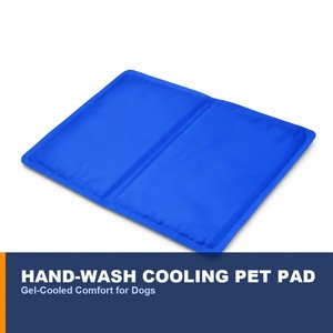 Nuovo Tappetino Refrigerante per Cani 2026 in Gel Seta Ghiacciata, Cuscinetto Rinfrescante per Animali Domestici Impermeabile, Lavabile, Resistente agli Strappi per Uso Interno ed Esterno Estivo - Product Image 1