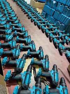 20V nền tảng bàn chải tác động điều khiển 10mm chống trượt Chuck tương thích khoan/cờ lê pin 1h sạc nhanh tùy biến hỗ trợ - Product Image 4