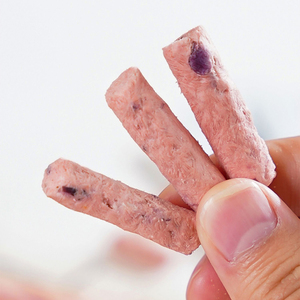 Venta Directa de Fábrica OEM ODM, Alimento para Mascotas, Barra Liofilizada con Arándano y Leche de Cabra, Golosinas para Mascotas, Cubos de Carne Liofilizada para Gatos - Product Image 3