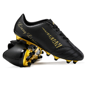 2025 Wholesale Customized Men's Football Shoes Football Anti slip Nails FG Football Shoes <b>Boots</b> - Product Image 1