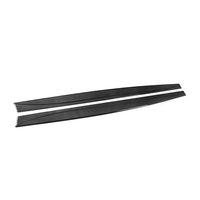 Kit de carrosserie en fibre de carbone préimprégnée Street Style pour BMW M3 F80 2014-2020 : Lame avant, jupes latérales et diffuseur arrière style MP