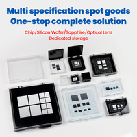 Silicon Free Self Adsorption Box Anti Static Semiconductor Chip Silicon Wafer Storage Box Without Silicon Contamination