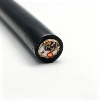 Câble réseau flexible CAT5 étanche 2*0,75 mm² + STP, conducteur en cuivre, isolation PE, LCP extensible pour ROV sous-marin