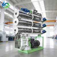 Machine de fabrication d'aliments pour poissons LUODATE à performance stable 5-10TPH, machine à granulés d'aliments pour poissons à haute efficacité pour la production d'aliments aquatiques