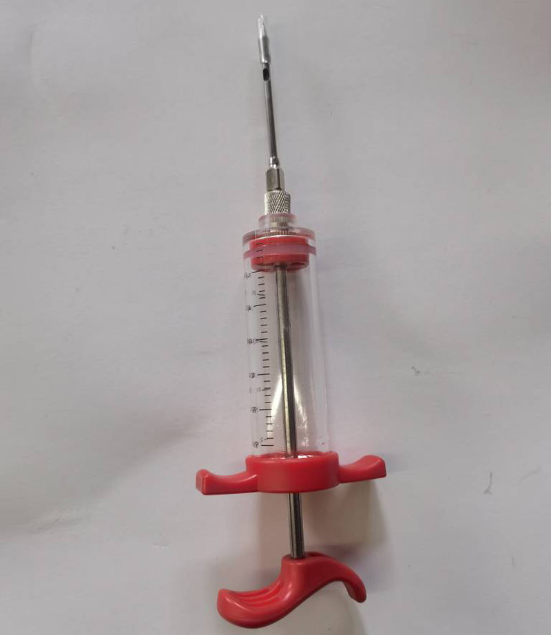 red (different lot with different needle)