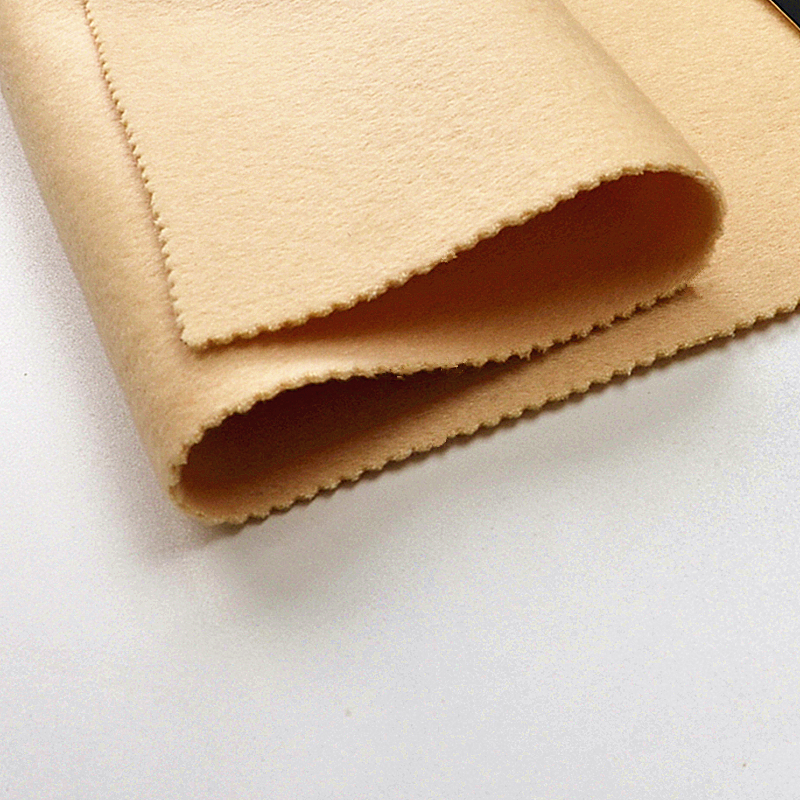 Factory Direct 20% Cashmere Double-Faced Woolen Fabric Autumn and Winter Warm Windproof Sweat-Absorbing Outerwear for Suits