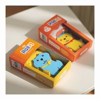 Bonne vente valise en papier magnétique boîte-cadeau stockage pour enfants avec aimant valises de poche
