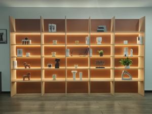 Set di <span class=keywords><strong>Mobili</strong></span> da <span class=keywords><strong>Cucina</strong></span> Modulari Personalizzati con Scaffale Aperto, Design Moderno per Appartamenti, Top in Marmo Artificiale/Laminato - Product Image 3