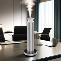 Dermey Diffuseur d'arôme de bureau domestique à faible bruit Diffuseur d'huile essentielle sans eau portable Diffuseur envoyé