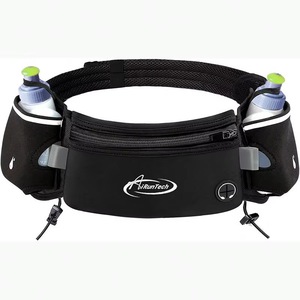 Ceinture de course avec porte-bouteille et poche pour téléphone - Échantillon gratuit - Ceinture d'hydratation polyvalente pour hommes et femmes - Product Image 5