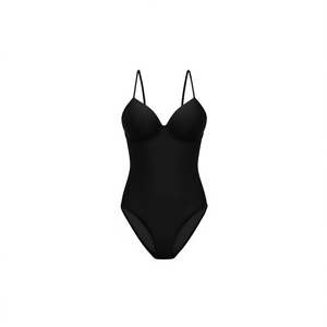 HDJ <b>Bikini</b> <b>Set</b> 42-48 Black <b>Red</b> Green Blue Halter Lace Up Knitted Spandex Polyester Women Swimwear SQ66019 - Product Image 2