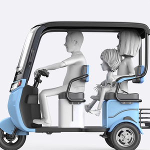 Tricycle Électrique Entièrement Fermé à 3 Roues de Haute Qualité pour le Transport de Passagers - Vente Chaude Directe Usine en Gros - Product Image 2