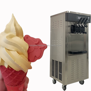 Ventas de fábrica 18L/H Máquina de helado de servicio suave 2 + 1 sabores Máquina de helado de uso comercial profesional para tienda de helados - Product Image 2