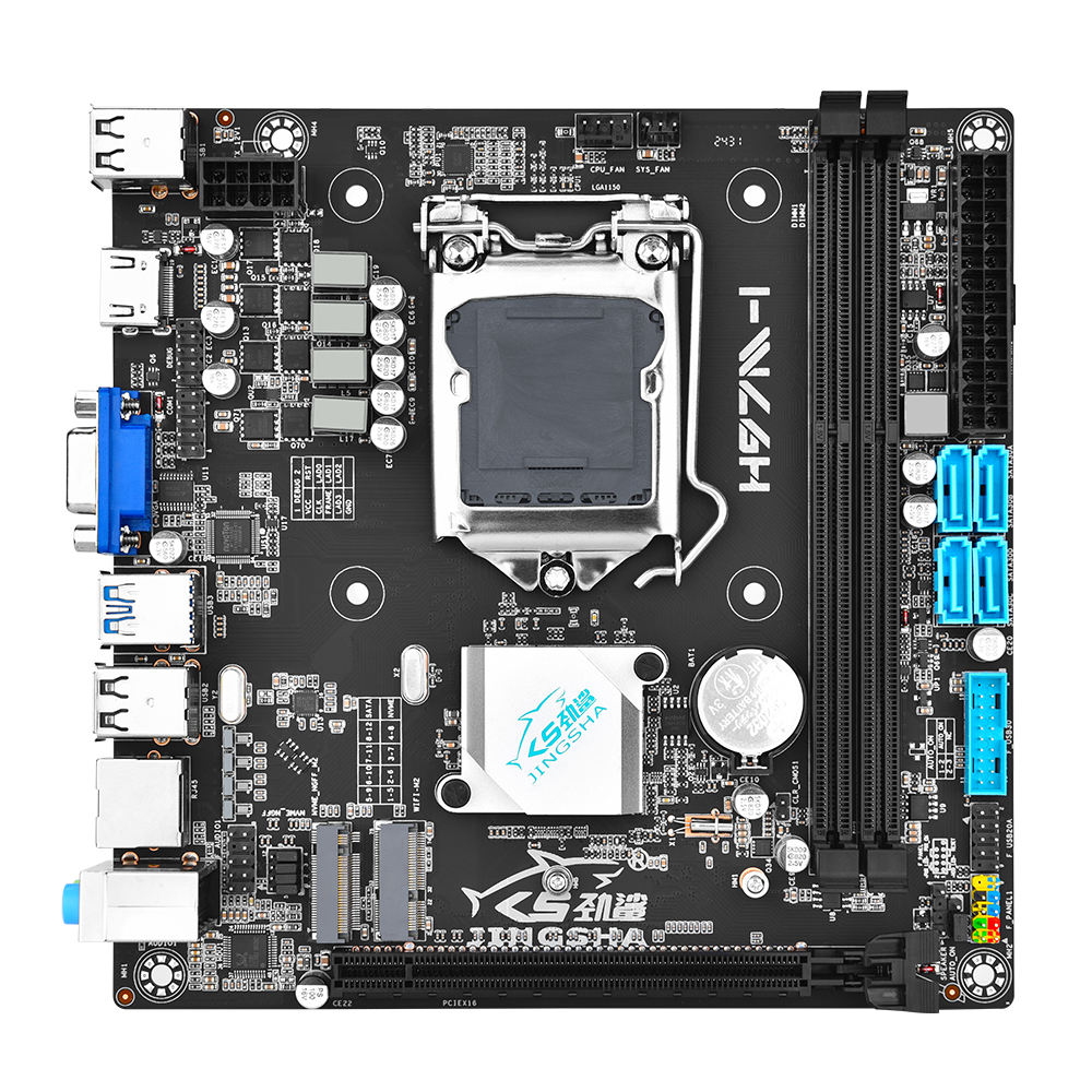 Factory Price Mini Pc Gaming H97 Chipset Lga 1150 Socket H97m-i Ddr3  Desktop Motherboard