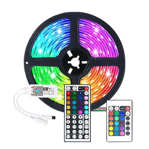 Dc12v Smd5050 Infrared 24 Key Remote Wifi Control Ip65 Flexible Waterproof 10mm Led Strip Light Rgb For Party