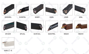 Tour <span class=keywords><strong>SGEL</strong></span> B-SGER rainurage inversé face d'extrémité extérieure de petit diamètre rainure peu profonde porte-outil insert outils cnc - Product Image 2