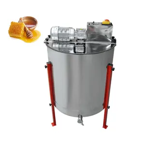 Commercial Automatic Electric Stainless Steel 12 Frame Honey Extractor Shake Processing Machine