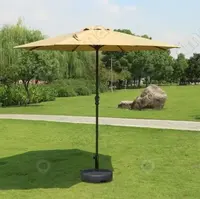 double-side patio umbrella patio umbrella with led solar 2x3m comercial offset large patio umbrella