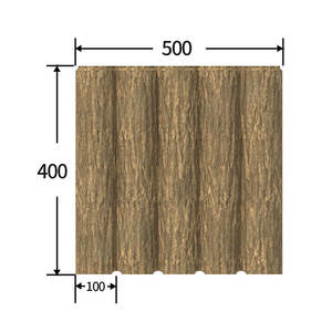 Dalle de ciment décoratif réutilisable grain planche de <span class=keywords><strong>bois</strong></span> ABS plastique moule coffrage barrie béton clôture moule moule - Product Image 4