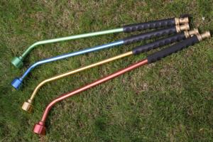 مستلزمات الحدائق: رشاش ماء من الألومنيوم يعمل بالماء مع خرطوم طويل وفوهة ذات 1000 فتحة - Product Image 3