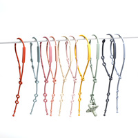 Nouvelle chaîne anti-perte en silicone, attache-sucette multifonctionnelle, cordon de sécurité pour prévenir la perte, sangle pour jouets, biberons et tasses pour bébés 3+