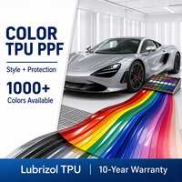 Film de protection de peinture automobile WrapMaster 1,52m*15m Dream Rouge Poudre PPF TPU auto-réparant, faible MOQ, couleur personnalisée