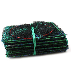 Fabricant vente longue cage de pêche Dragon bubu PE/nylon filet de pêche pliable appât piège crabe pot crevettes écrevisses homards - Product Image 5