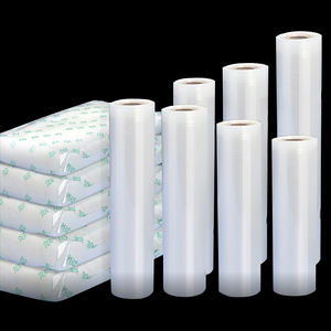 رولات أكياس تغليف بلاستيكية من النايلون مفرغة من الهواء ومزخرفة ومخصصة للبيع بالجملة، رولات أكياس منقوشة محكمة الإغلاق بالحرارة ومناسبة للمواد الغذائية - Product Image 1