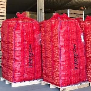 Cebola Red Bulk Bag com impressão do logotipo