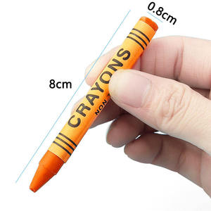 Long Lanh Nghệ Thuật Sáp Ong Stick <span class=keywords><strong>Crayons</strong></span> Không Độc Hại 8 12 24 36 Màu Sắc Sáp Crayon Set Cho Trẻ Mới Biết Đi Trẻ Em Màu - Product Image 2