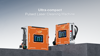 Macchina per Pulizia Laser a Fibra Pulsata Mini da 200W 300W 500W per Rimozione Ruggine e Vernice con Ottimo Servizio Post-Vendita