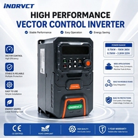 Konverter Frekuensi Inverter AC Tiga Fasa 380V 5,5KW SVC Kontrol Vektor VFD untuk Motor dan Pompa Industri