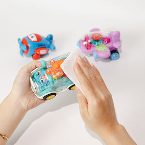 Lingettes désinfectantes Eco Wipes, 60 lingettes jetables, lingettes nettoyantes multi-usages, lingettes désinfectantes pour le nettoyage quotidien - Product Image 4