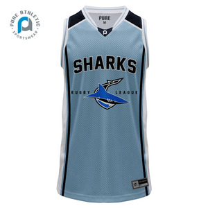 Maillot d'entraînement de basket-ball PURE réversible personnalisé pour hommes ensembles d'uniformes de basket-ball à sublimation - Product Image 3