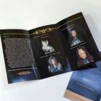 Brochures pliables personnalisées, dépliants publicitaires, menus imprimés, catalogues pour entreprises