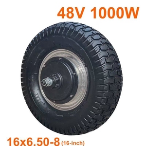 <span class=keywords><strong>Kit</strong></span> de <span class=keywords><strong>conversion</strong></span> de chariot à roues électriques 16 pouces 48V 1000W, couple élevé 200 N.m, faible vitesse 6 km/h, <span class=keywords><strong>kit</strong></span> moteur moyeu pour chariot - Product Image 2