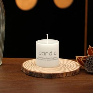 Velas de Pilar Blancas Grandes Hechas a Mano al por Mayor, Decoración Romántica para el Hogar, Cumpleaños, Bodas y Fiestas - Product Image 4