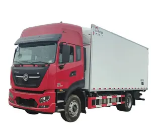 Dongfeng KR 42cbm 12ton truk pendingin, truk kotak pendingin 42000 liter bersertifikasi OTTC untuk Rusia