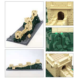 Wange 6216, Bloques de Construcción de la Gran Muralla de Pekín, China, Modelo de Atracciones Turísticas, Juego de Bloques de Construcción de Plástico Educativos para Armar - Product Image 6